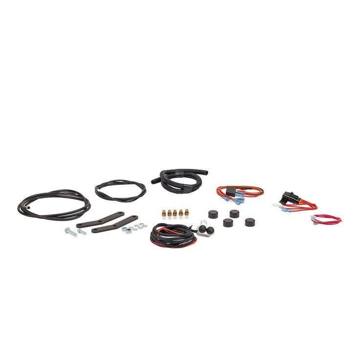 Arnott® Ultimate Ride air suspension kit for Kawasaki Ninja ZX-14 2006–2021, chrome handlebar switch