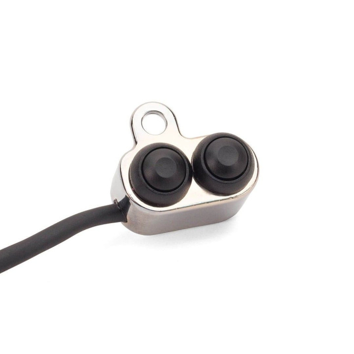 Arnott® Ultimate Ride air suspension kit for Harley-Davidson® Softail 2018–2023, chrome handlebar switch