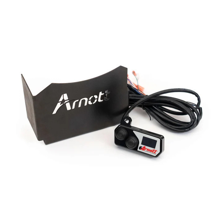 Arnott® Ultimate Ride kit for BMW® R18 2020–2023, black digital pressure gauge