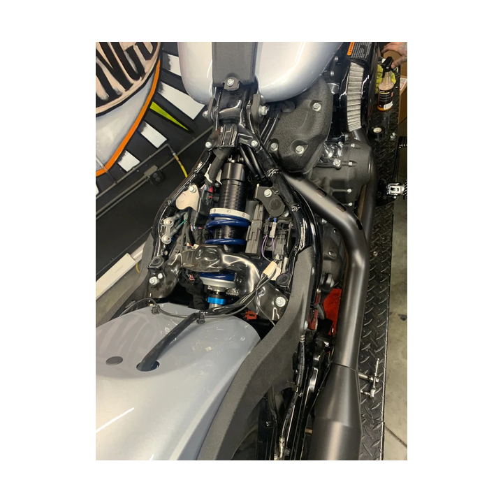 JRi dual adjustable shock, Harley-Davidson® Softail 2018–2023, 13.5" eye to eye