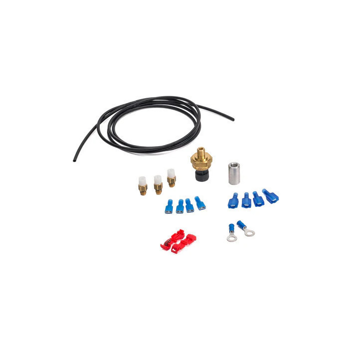 Arnott® styrmonterad tryckknappsstyrning med LED-manometer, krom