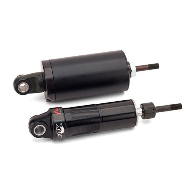 Arnott® Ultimate Ride air suspension kit for Harley-Davidson® Softail 2001–2017, black compressor cover