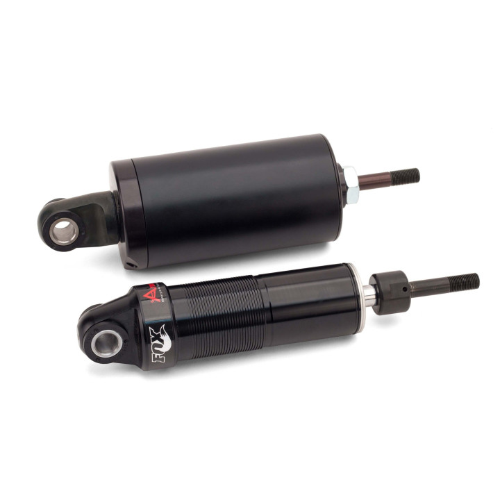 Arnott® Ultimate Ride luftfjädringssats för Harley-Davidson® Softail 2001–2017, kromad kompressorkåpa