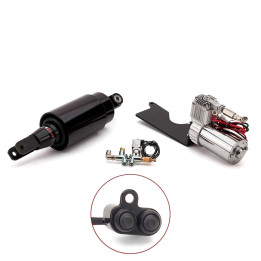 Arnott® Ultimate Ride air suspension kit for Honda Gold Wing & Gold Wing F6B 2001–2017, black handlebar switch
